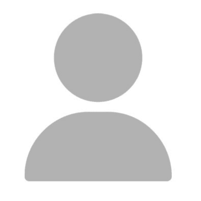 A grey avatar of a person on a white background.